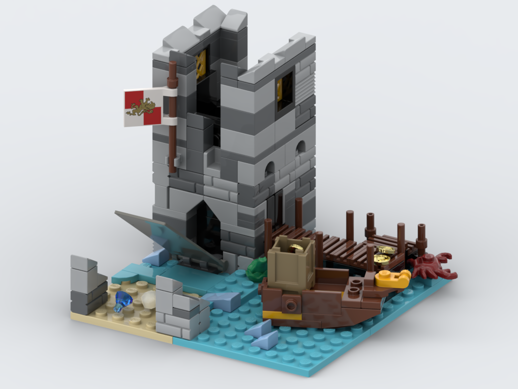How to build a Lego castle