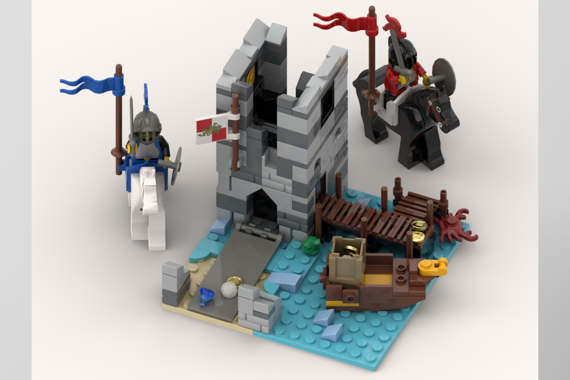 Image of Lego Castle by Steve Baney