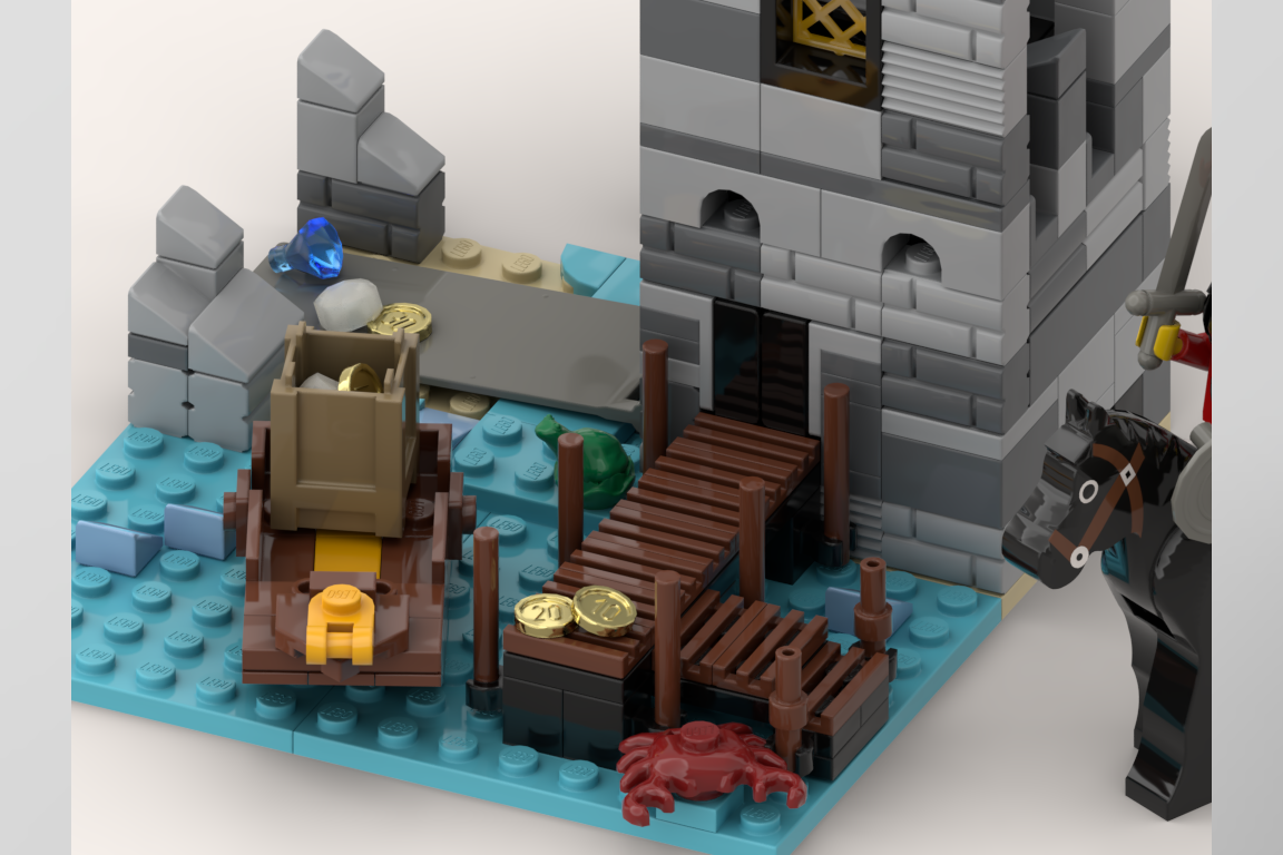 Image of Lego Castle by Steve Baney