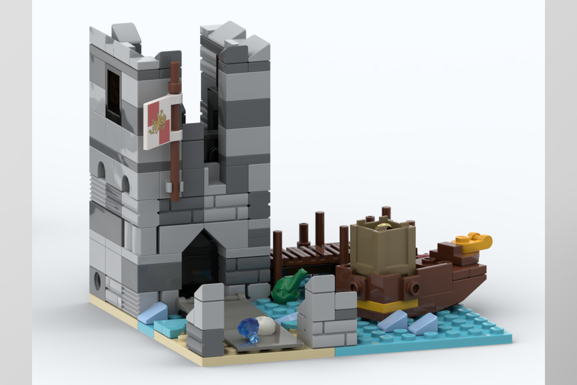 Image of Lego Castle by Steve Baney